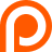 pinterest logo of social box